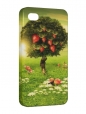 Чехол iPhone 4/4S, Клубничное дерево