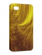 Чехол iPhone 4/4S, Золотые завитки