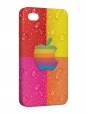 Чехол iPhone 4/4S, 4 цвета.