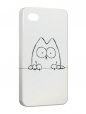 Чехол iPhone 4/4S, Simon's cat