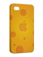 Чехол iPhone 4/4S, Apple Сыр