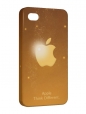 Чехол iPhone 4/4S, золотой