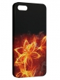 Чехол для iPhone 5/5S, Огненный цветок