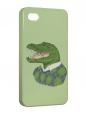Чехол iPhone 4/4S, Крокодил