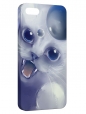 Чехол для iPhone 5/5S, Белый кот