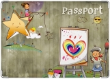 Обложка на паспорт с уголками, Dreams