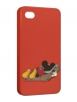 Чехол iPhone 4/4S, Микки Маус в мышеловке