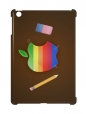 Чехол для iPad Mini, Яблоко с карандашом и ластиком