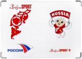 Обложка на паспорт с уголками, Россия