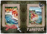 Обложка на паспорт с уголками, Port
