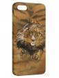 Чехол для iPhone 5/5S, lion jamp