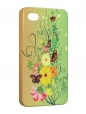 Чехол iPhone 4/4S, Бабочки