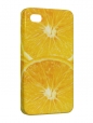 Чехол iPhone 4/4S, Апельсин