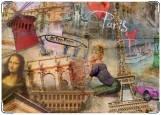Обложка на автодокументы с уголками, Париж