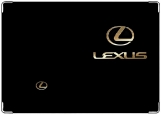 Обложка на автодокументы с уголками, Lexus