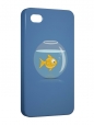 Чехол iPhone 4/4S, золотая рыбка