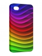 Чехол iPhone 4/4S, Разноцветные волны