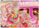 Обложка на паспорт с уголками, Vogue