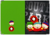 Обложка на паспорт с уголками, South Park1