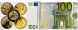 Зажим для денег, 100 евро