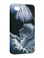 Чехол iPhone 4/4S, Снежный барс.