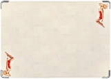 Обложка на паспорт с уголками, чистый лист