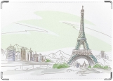 Обложка на паспорт с уголками, париж