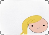 Обложка на паспорт с уголками, Adventure Time Fionna