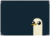 Обложка на паспорт с уголками, Adventure Time Gunter