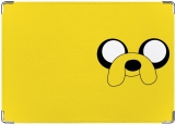 Обложка на паспорт с уголками, Adventure Time Jake