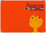 Обложка на паспорт с уголками, Adventure Time Princess Flame