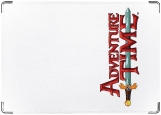 Обложка на паспорт с уголками, Adventure Time