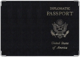 Обложка на паспорт с уголками, Американский дипломат
