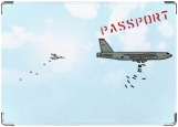 Обложка на паспорт с уголками, Air