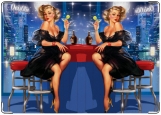 Обложка на автодокументы с уголками, Coctail