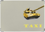 Обложка на автодокументы с уголками, Такси