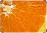 Обложка на автодокументы с уголками, Апельсинка