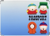 Обложка на паспорт с уголками, Обложка на паспорт