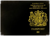 Обложка на паспорт с уголками, Британия