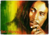 Обложка на паспорт с уголками, Bob Marley