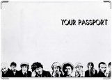 Обложка на паспорт с уголками, Доктор кто.
