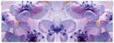 Обложка на зачетную книжку, Фиолетовый цветок