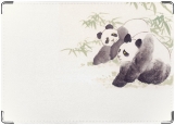 Обложка на паспорт с уголками, pandas