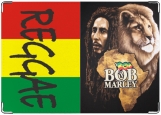 Обложка на паспорт с уголками, bob reggae