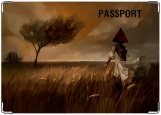 Обложка на паспорт с уголками, Silent hill