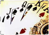 Обложка на автодокументы с уголками, покер 3