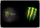 Обложка на автодокументы с уголками, Monster Energy