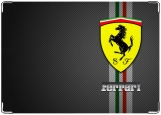 Обложка на автодокументы с уголками, Ferrari