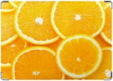 Обложка на автодокументы с уголками, Апельсин