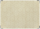 Обложка на автодокументы с уголками, white pattern